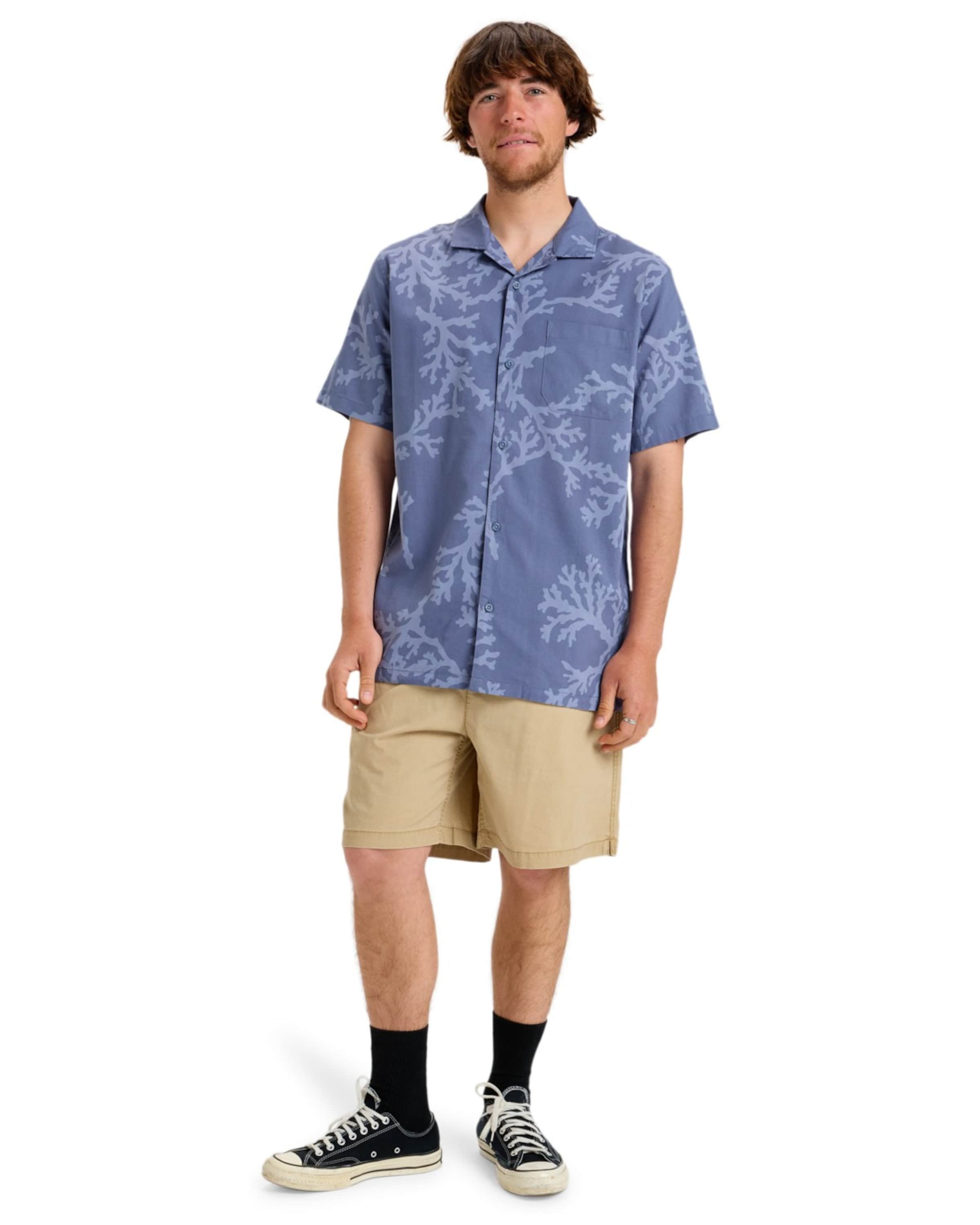Coupe regular Chemise 'Beach Club' QUIKSILVER en bleu