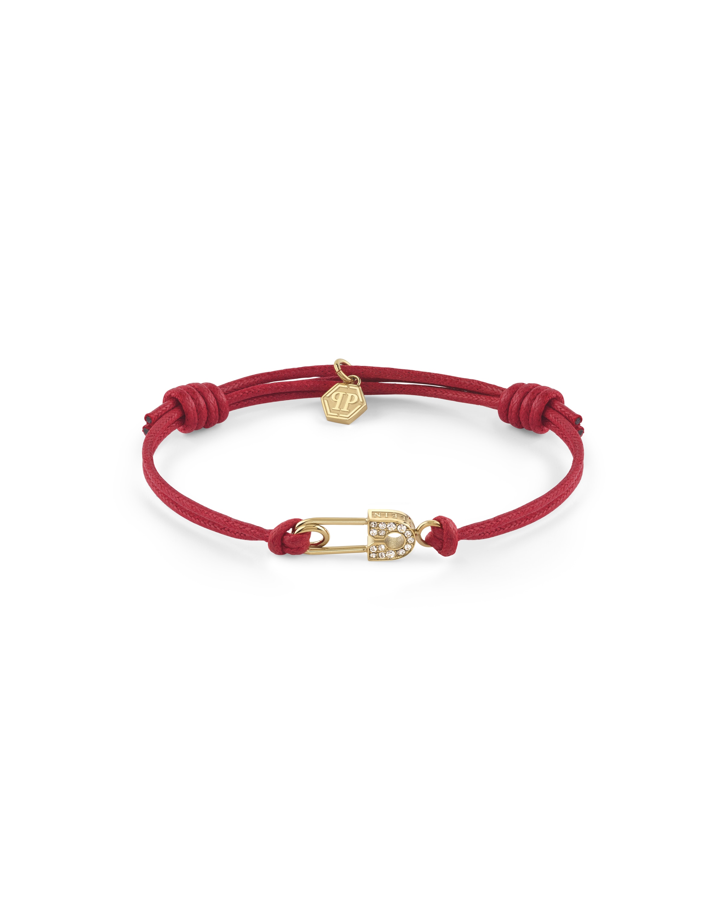 Philipp Plein Jewellery Armband in Rood: voorkant