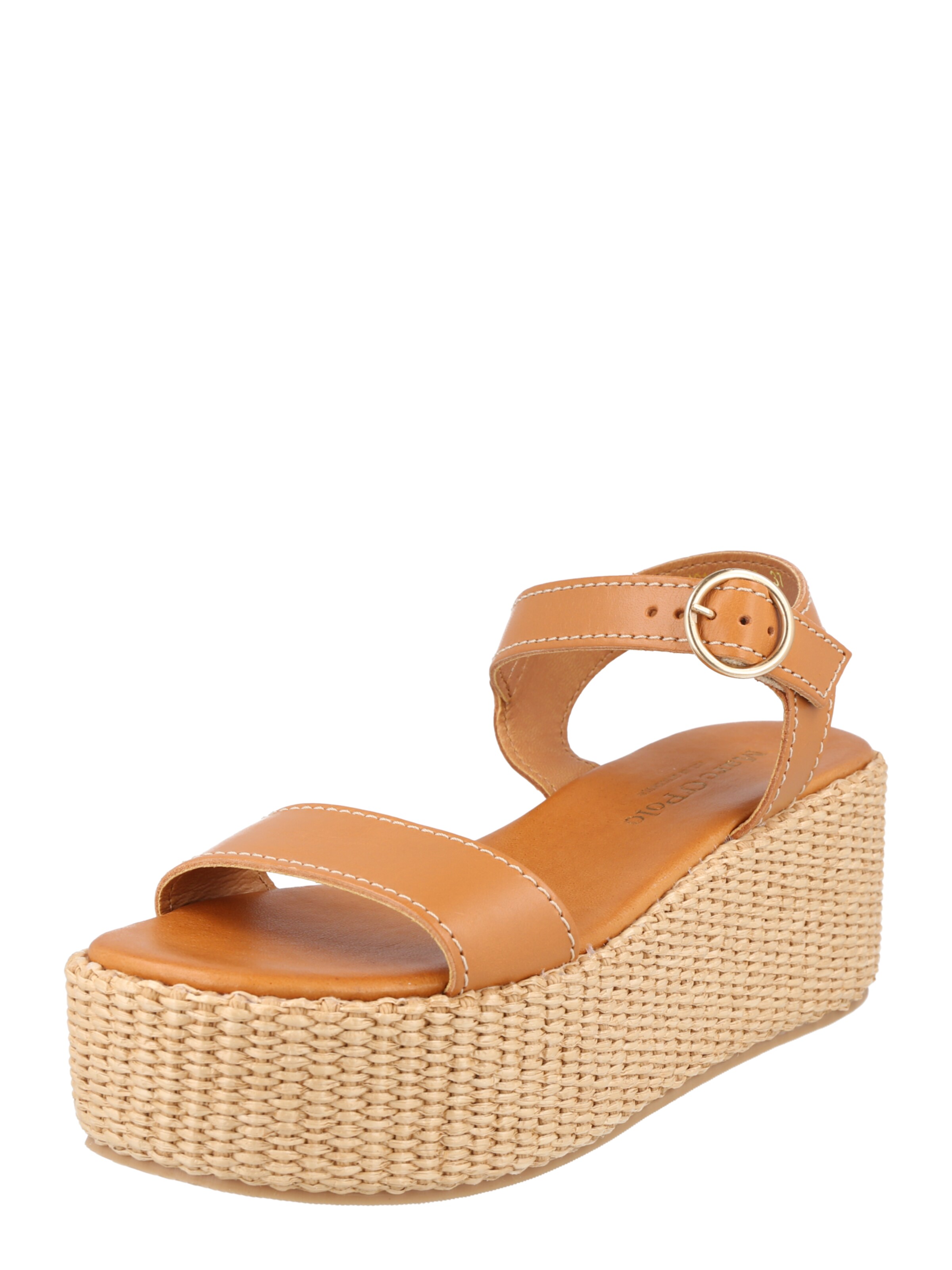 Marc O'Polo Sandalen met riem 'Elsa' in Cognac | ABOUT YOU