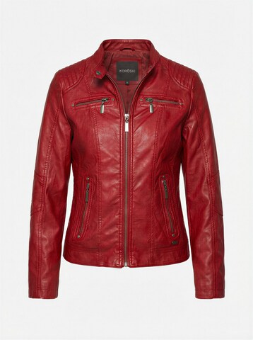 KOROSHI Přechodná bunda – červená