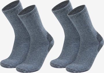 normani Athletic Socks in Blue: front