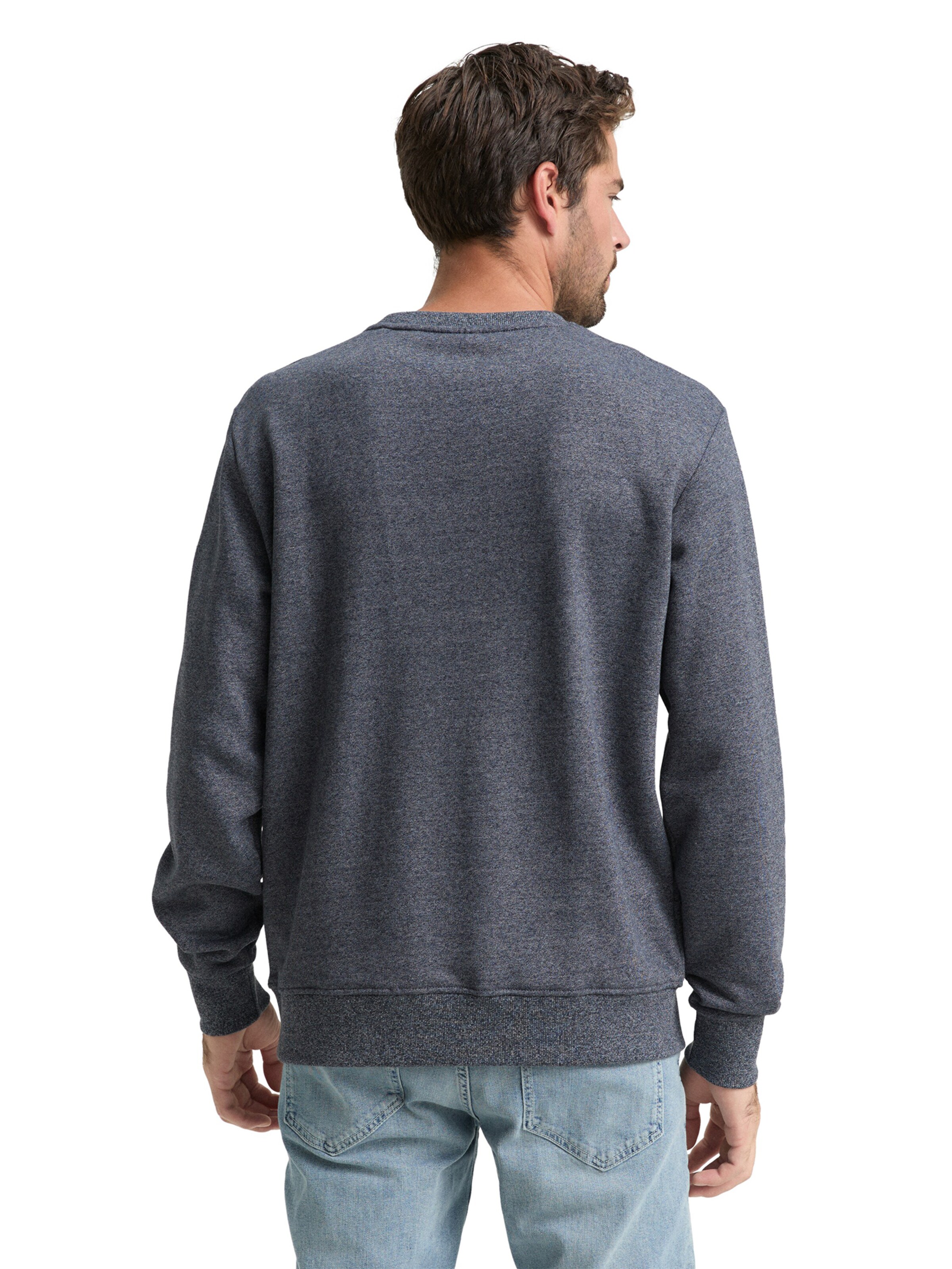 TOM TAILOR Sweatshirt in Blau