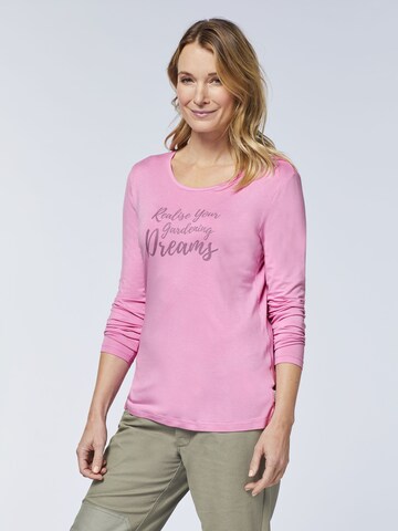 Gardena Shirt in Lila: Vorderseite