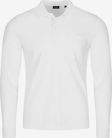 Ragman Shirt 'Basic' in White: front
