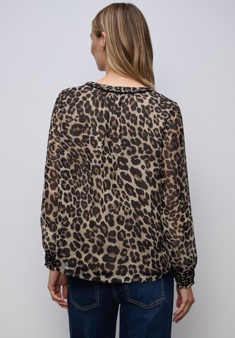 STREET ONE Bluse in Braun