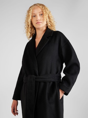 Manteau mi-saison 'CLARA' Object Curve en noir