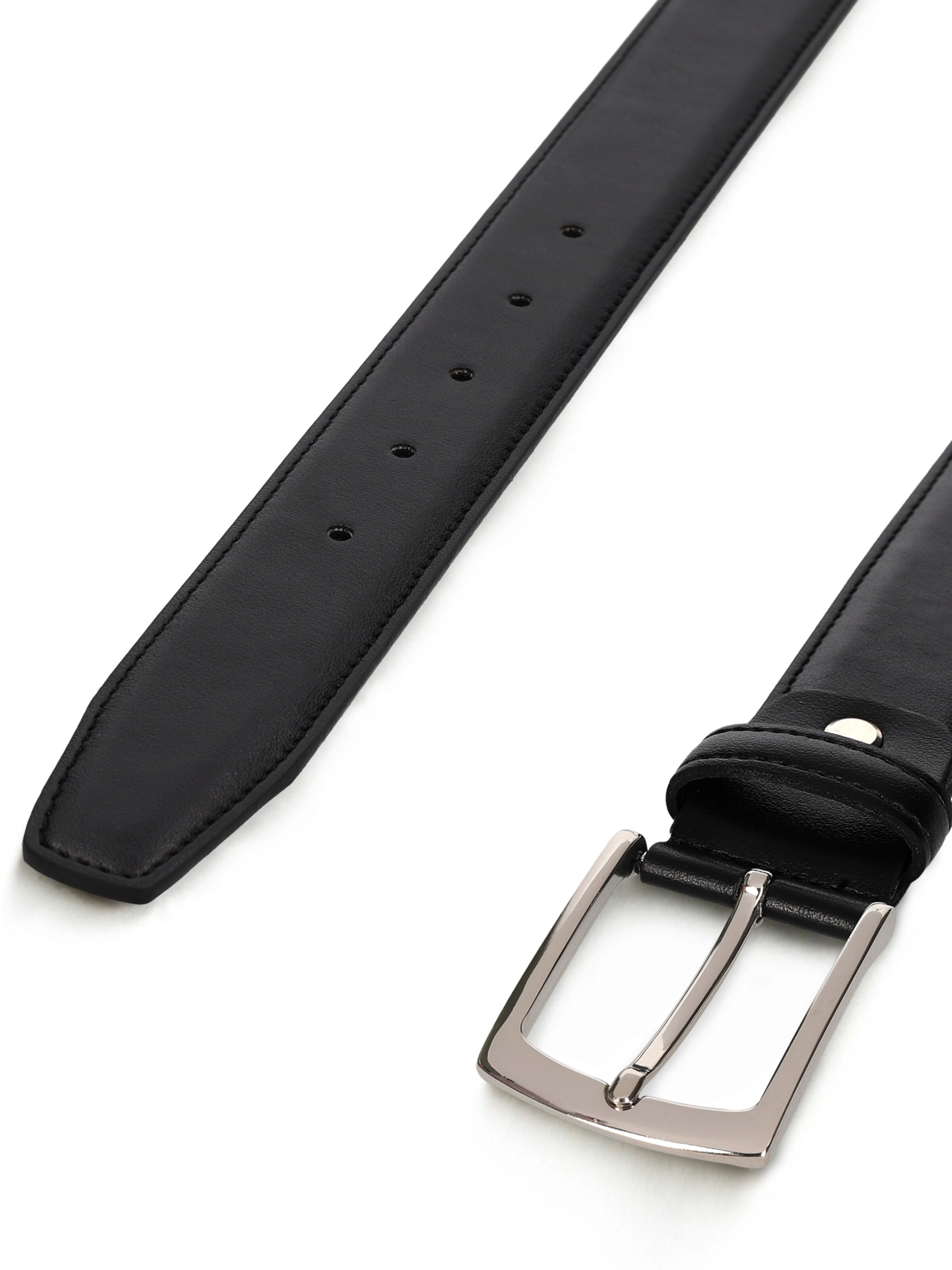 nae Vegan Shoes Riem 'Manresa' in Zwart