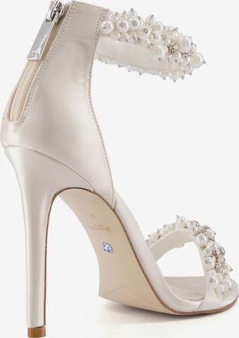 Dune LONDON - Sandalias con hebilla 'MARRIAGE' en beige