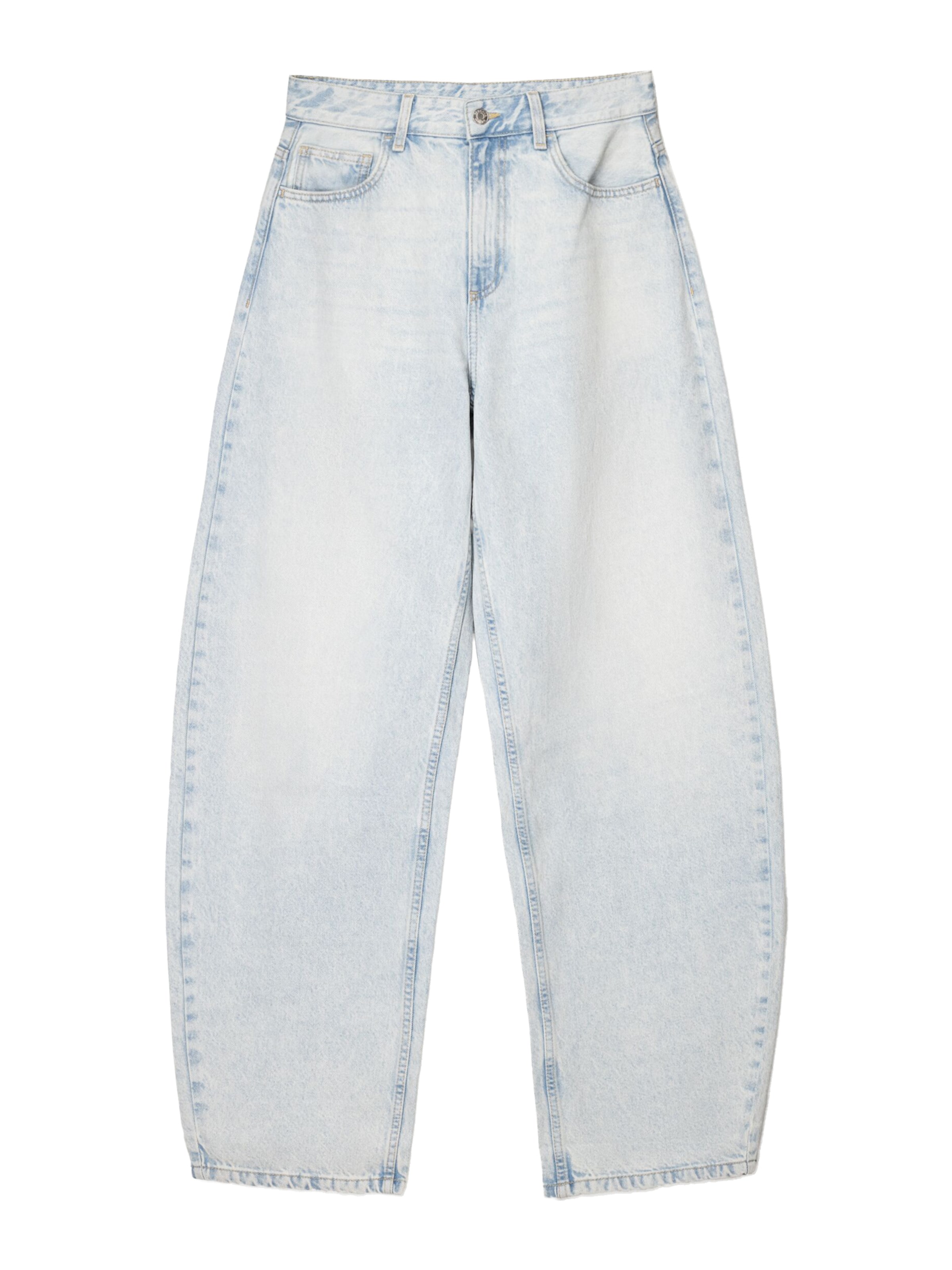 Bershka Baggy Jeans in Light Blue ABOUT YOU