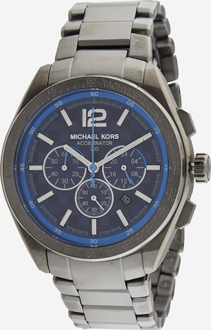 pilka Michael Kors Analoginis (įprasto dizaino) laikrodis 'ACCELERATOR': priekis