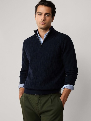 Hackett London Pullover in Blau