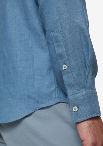 Marc O'Polo Regular fit Button Up Shirt in Blue