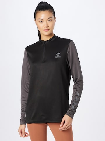 Hummel Athletic Sweatshirt 'ONGRID' in Black: front