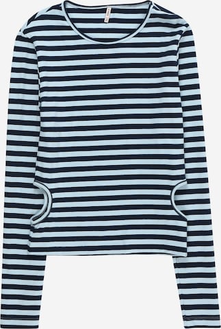 KIDS ONLY Shirt 'Heidi' in Blau: predná strana