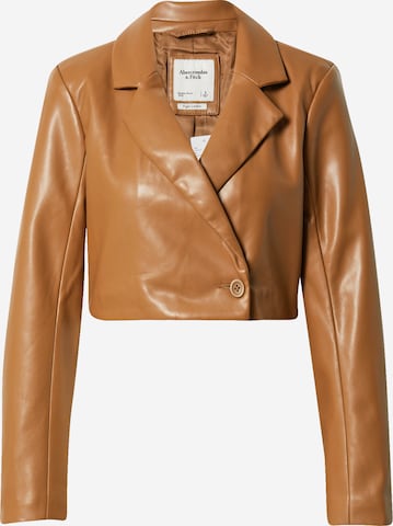 Blazer Abercrombie & Fitch en marron : devant