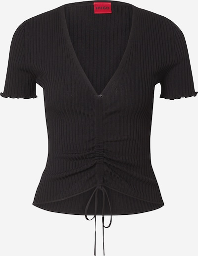 HUGO Paita 'Slisera' värissä musta, Tuotenäkymä