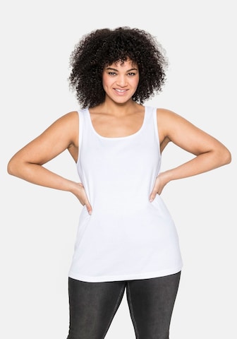 SHEEGO Top in White: front