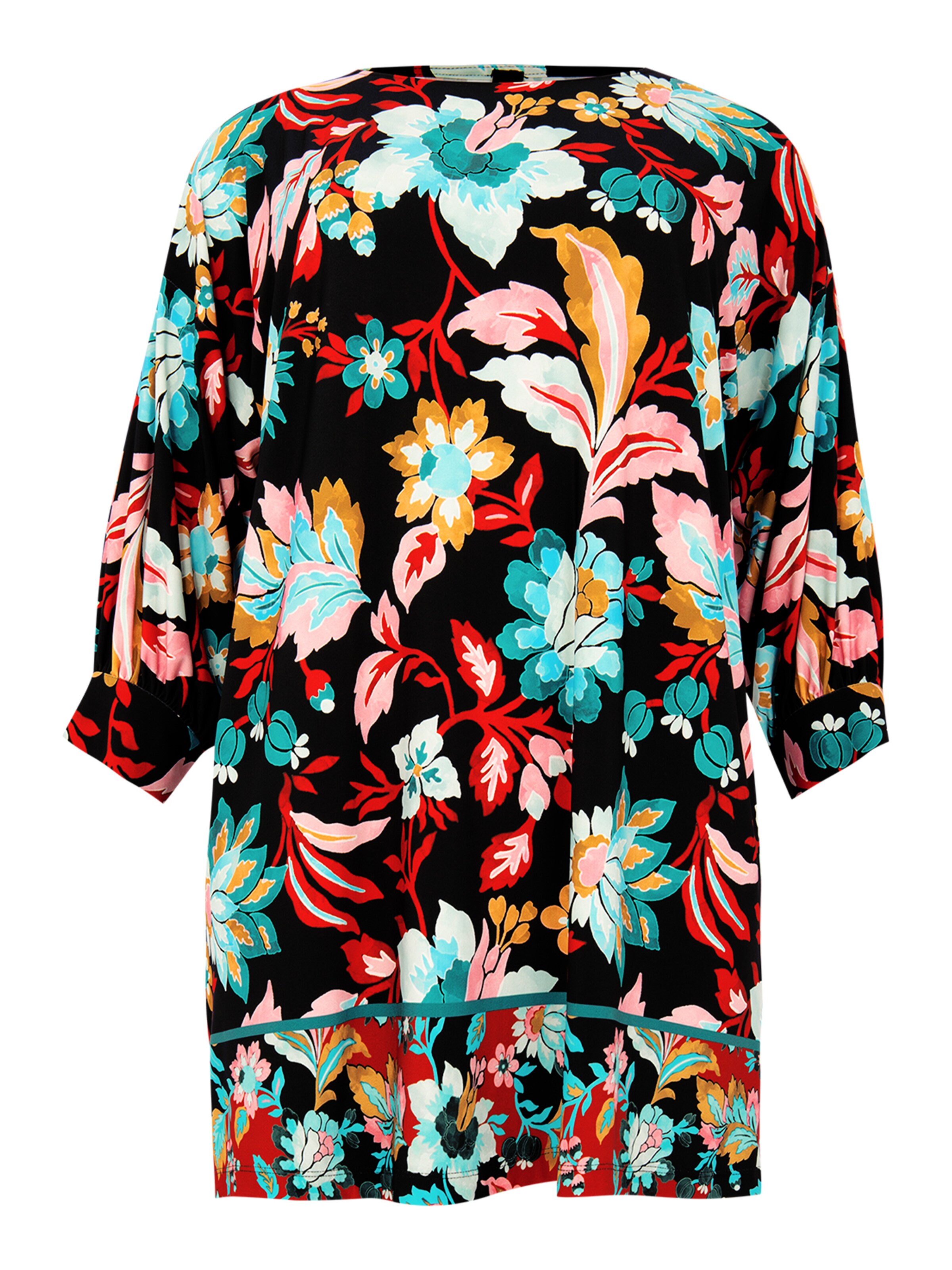 YOEK Tuniek in Zwart: voorkant