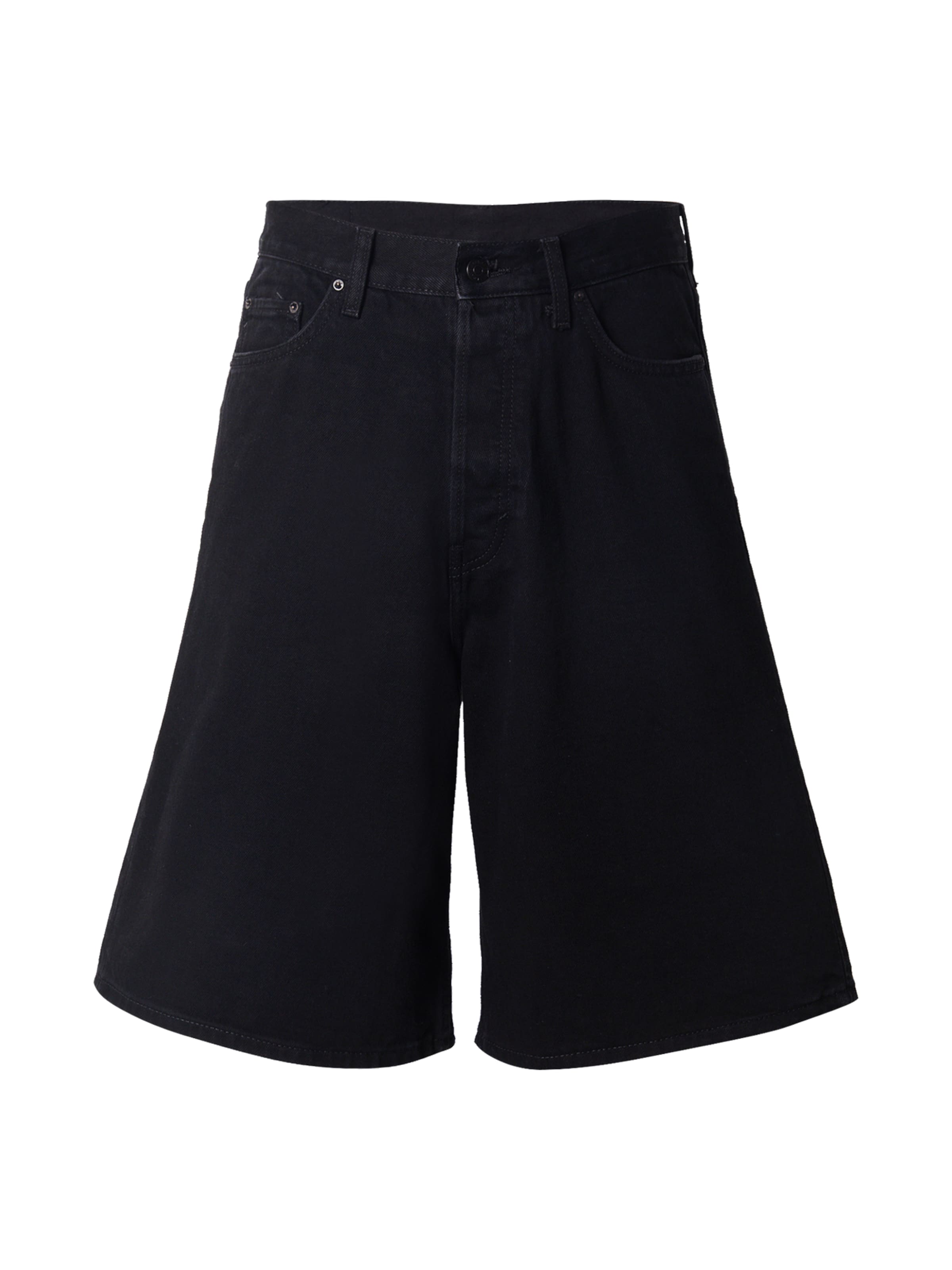 WEEKDAY Baggy Jeans 'Astro' in Black: front