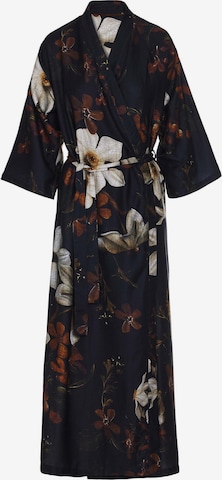 ESSENZA Kimono 'Jula Daffodils Reunited' in Black: front