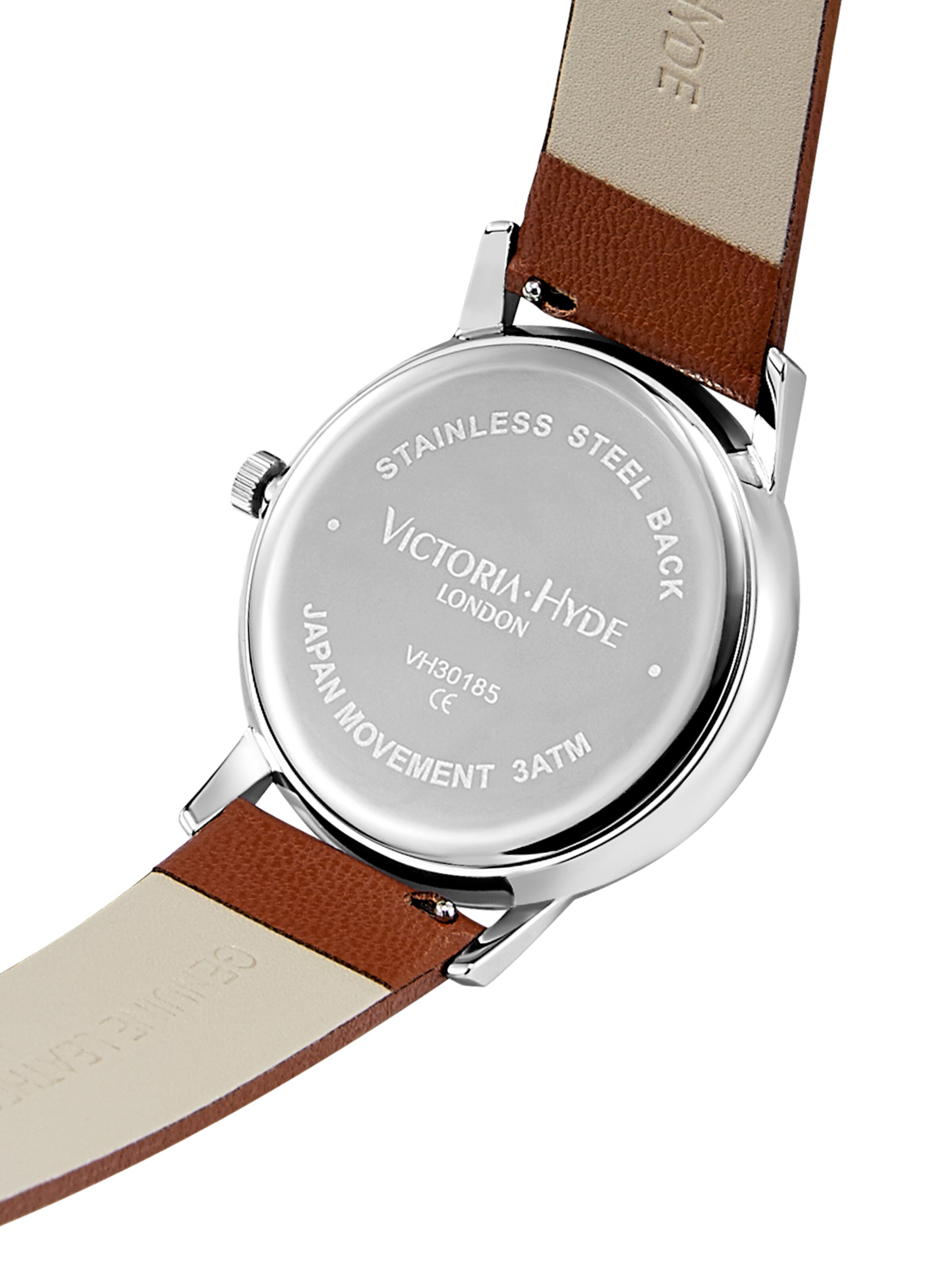 Montre à affichage analogique 'Orten ' Victoria Hyde en marron