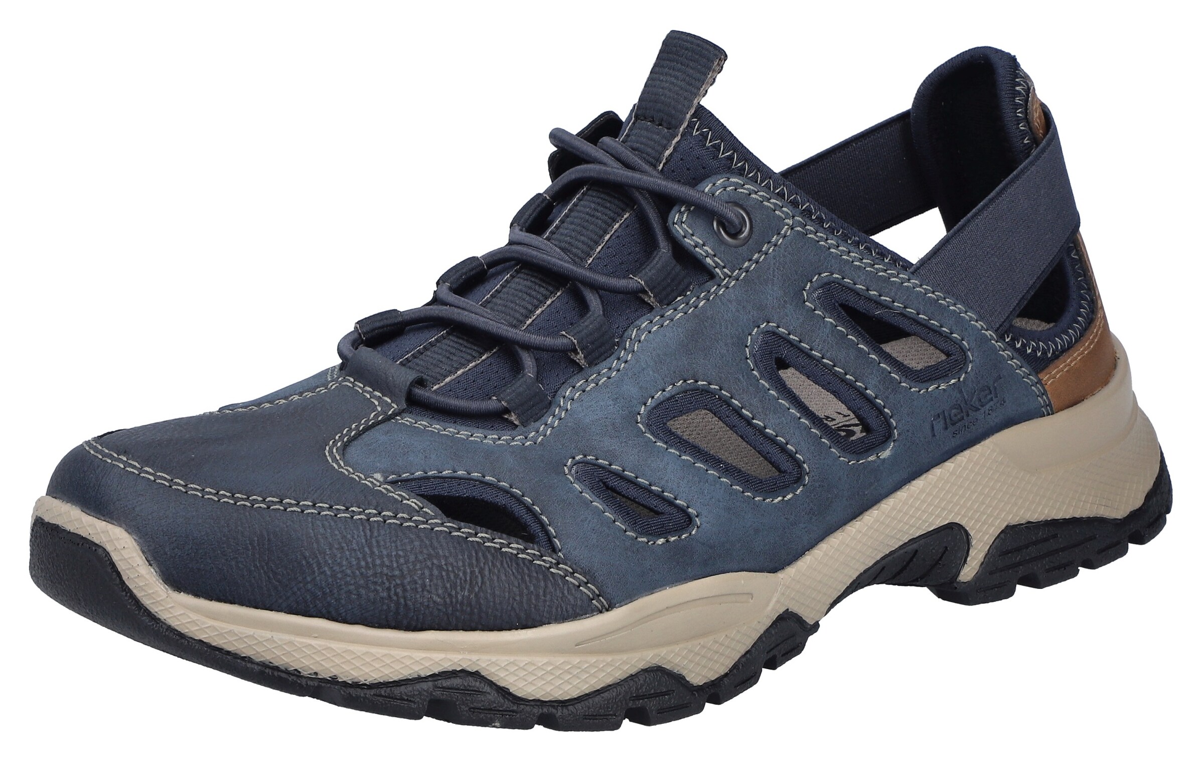 Rieker Sneaker in Blau: Vorderseite