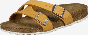 BIRKENSTOCK Pantolette 'Yao Balance' in Gelb: predná strana