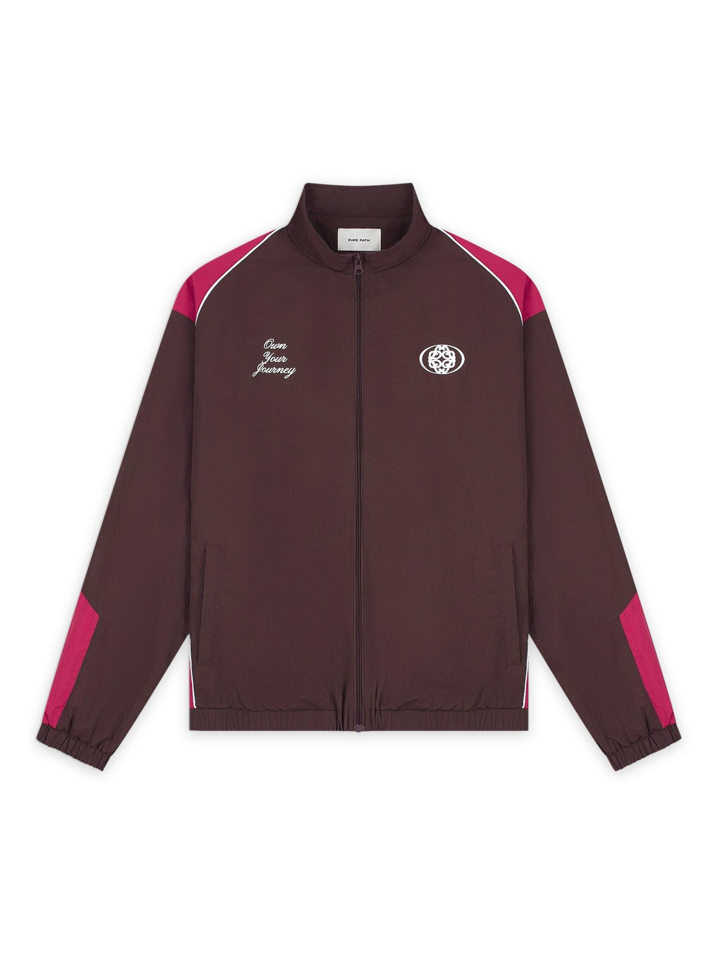 Pure Path Between-Season Jacket in Brown: front