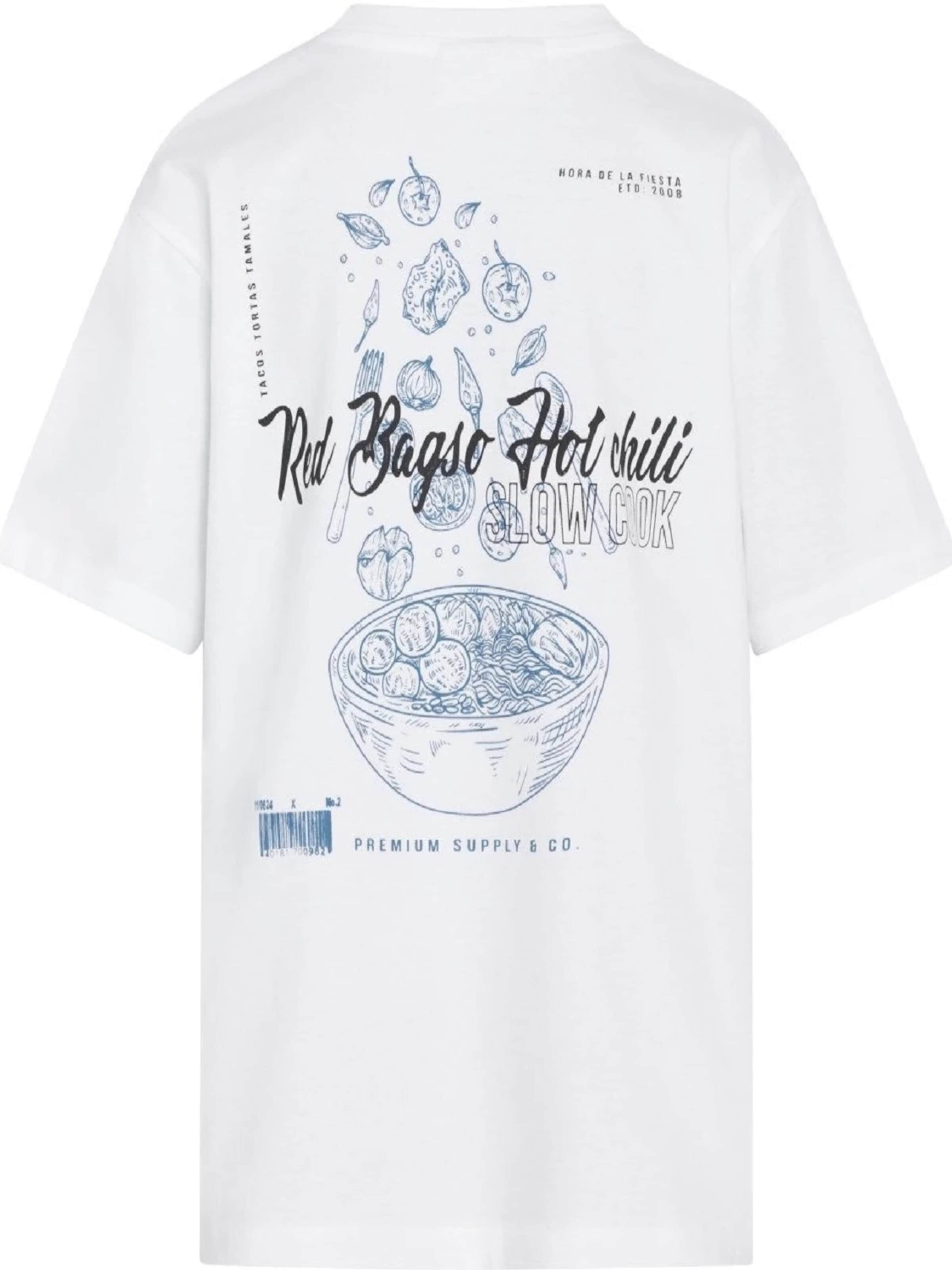 GRUNT Shirt 'Poebla' in White