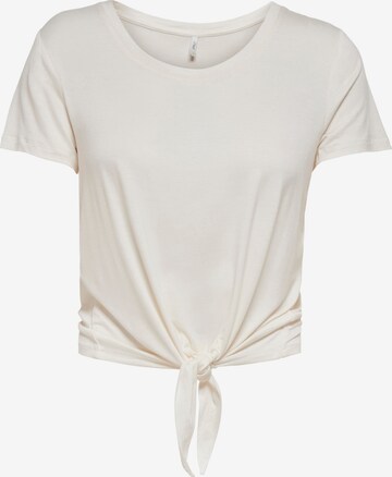 ONLY T-shirt 'Arli' i vit: framsida