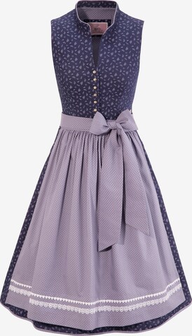 Dirndl MARJO en bleu : devant