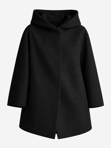 Il Lanificio Winter Coat in Black: front