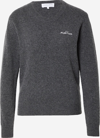 Pull-over 'CHOISEUL' Maison Labiche en gris : devant