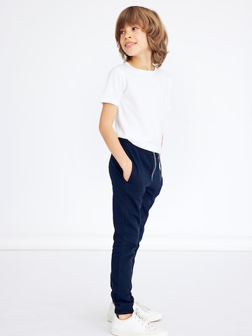 NAME IT Tapered Broek in Blauw