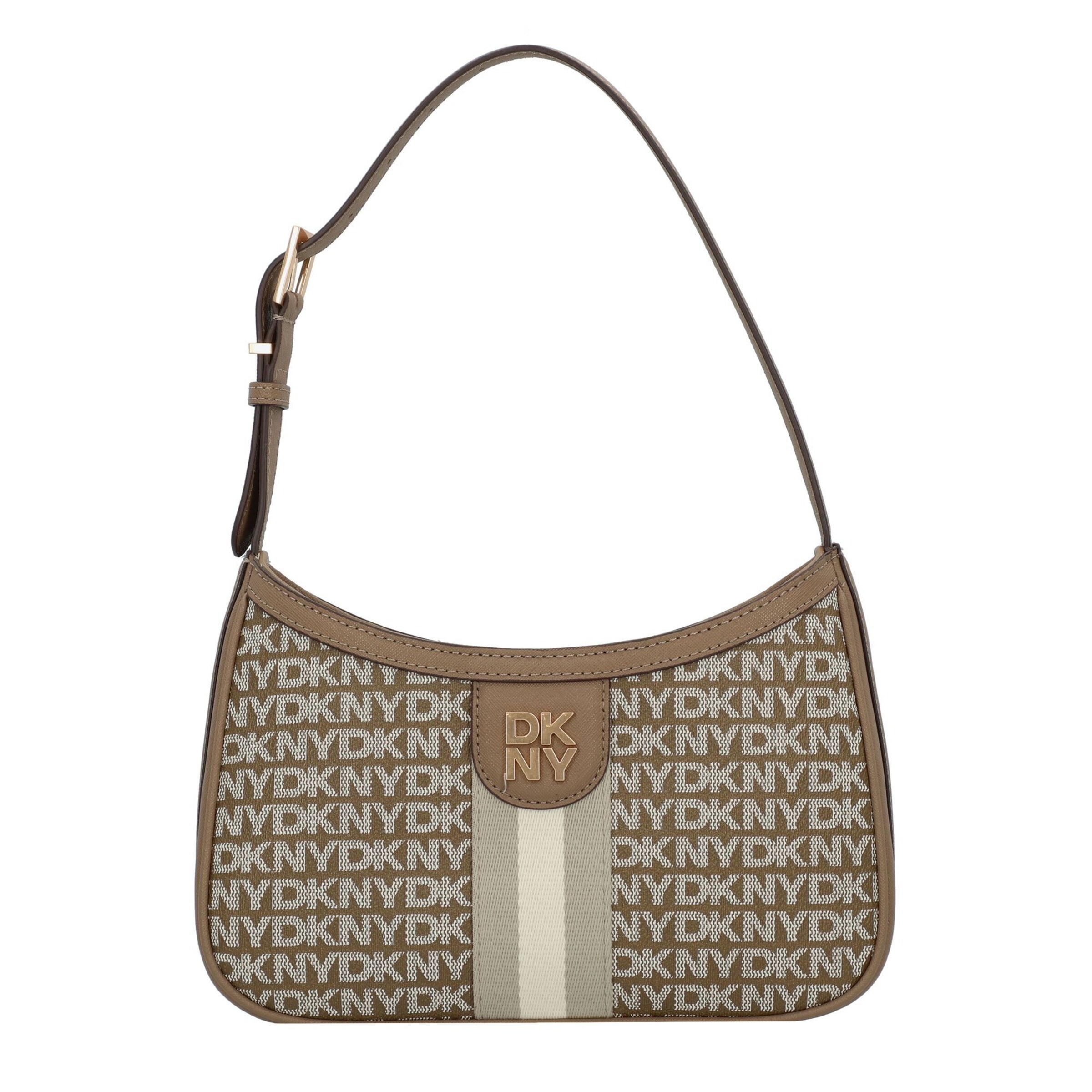 DKNY Shoulder Bag in Brown: front