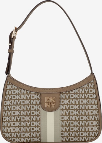 DKNY Shoulder Bag in Brown: front