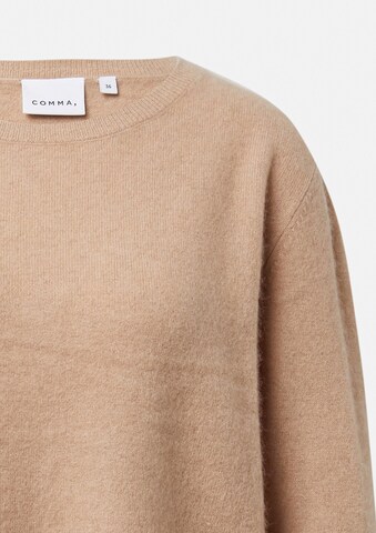 COMMA Oversized trui in Beige