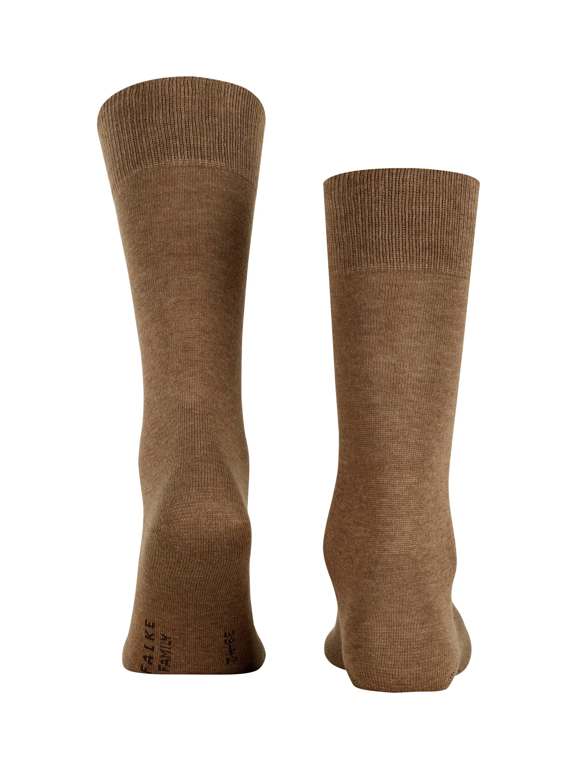 FALKE Socks 'Family' in Brown