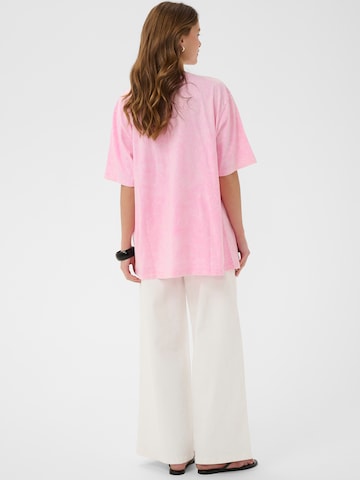 T-shirt 'CULala' CULTURE en rose