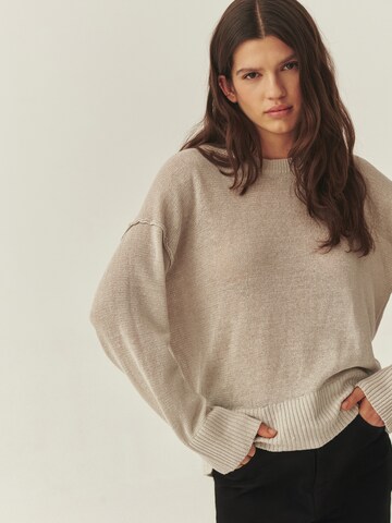 TATUUM Tröja 'Telma' i beige: framsida