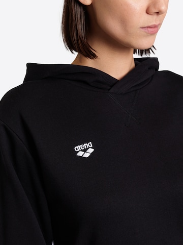 ARENA Sport sweatshirt 'ICONS' i svart