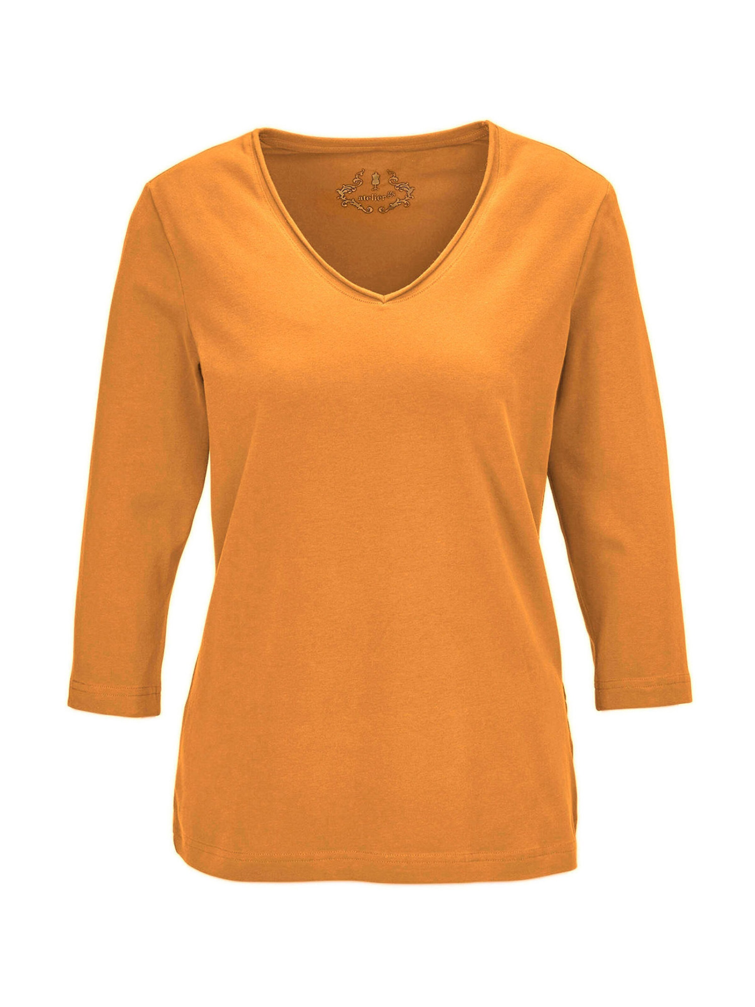 T-shirt Goldner en jaune : devant