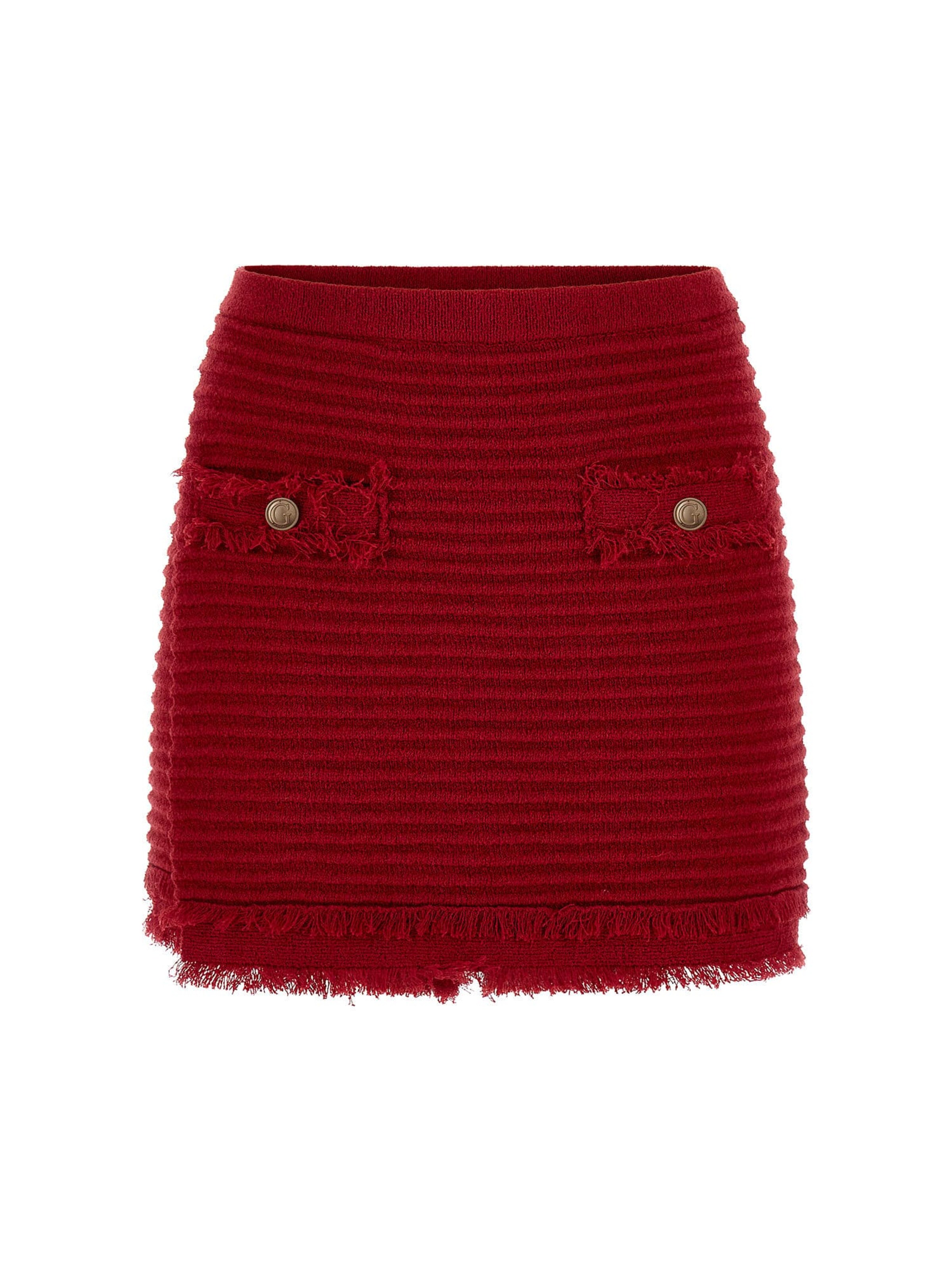 GUESS Hosenrock in Rot: Vorderseite