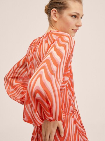 Robe-chemise 'LIDIA' MANGO en orange