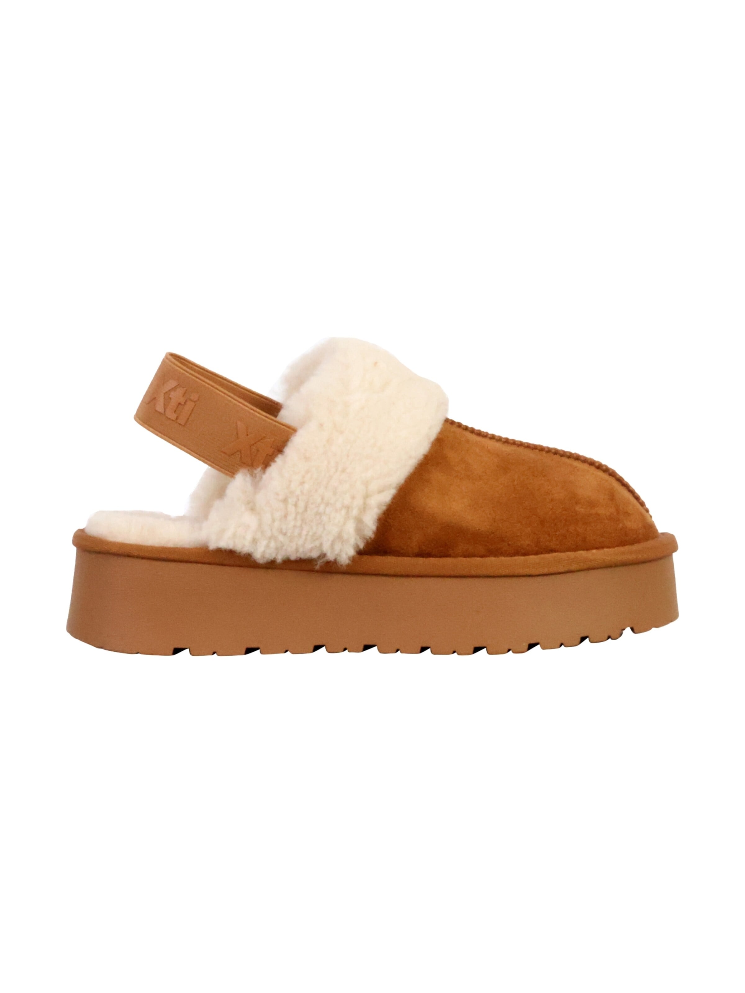 Xti Pantolette 'Leder-Pantoletten'‌‌‌‌‌‌‌ in Beige