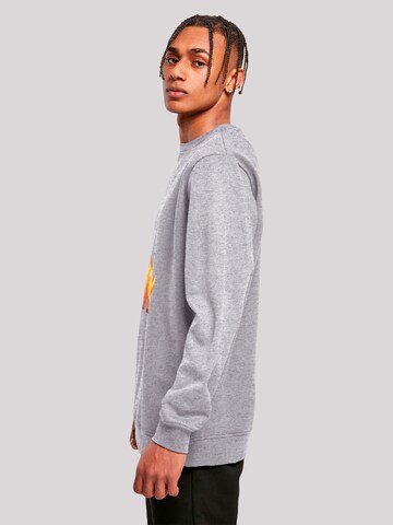 Sweat-shirt 'Süßer Triceratops Dinosaurier' F4NT4STIC en gris