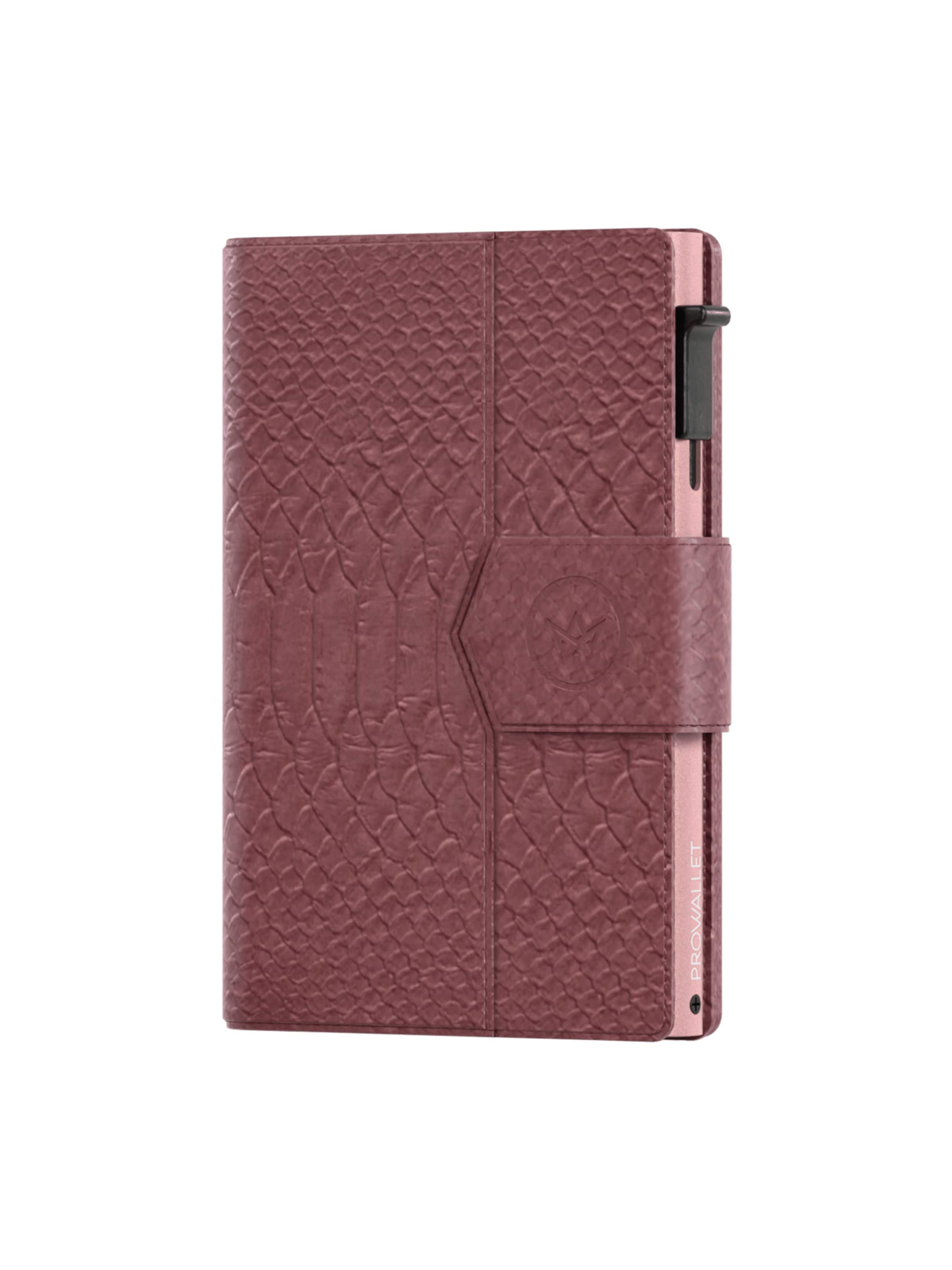 Prowallet Wallet 'Pasjeshouder Plus Snake' in Red: front