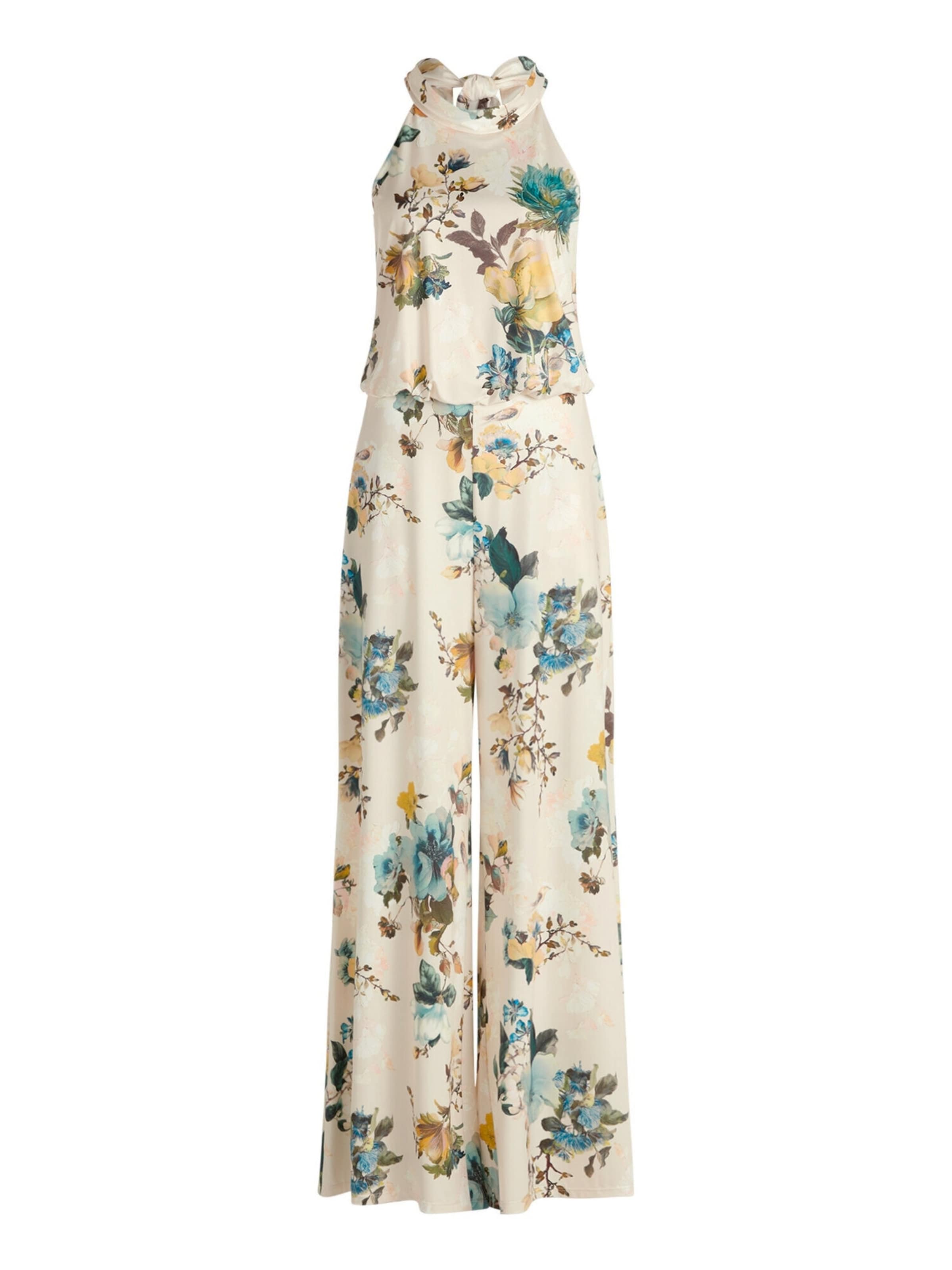 Vera Mont Jumpsuit in Wit: voorkant