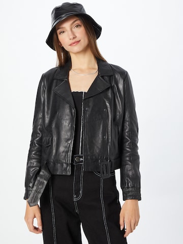 Gipsy Between-Season Jacket in Black: front