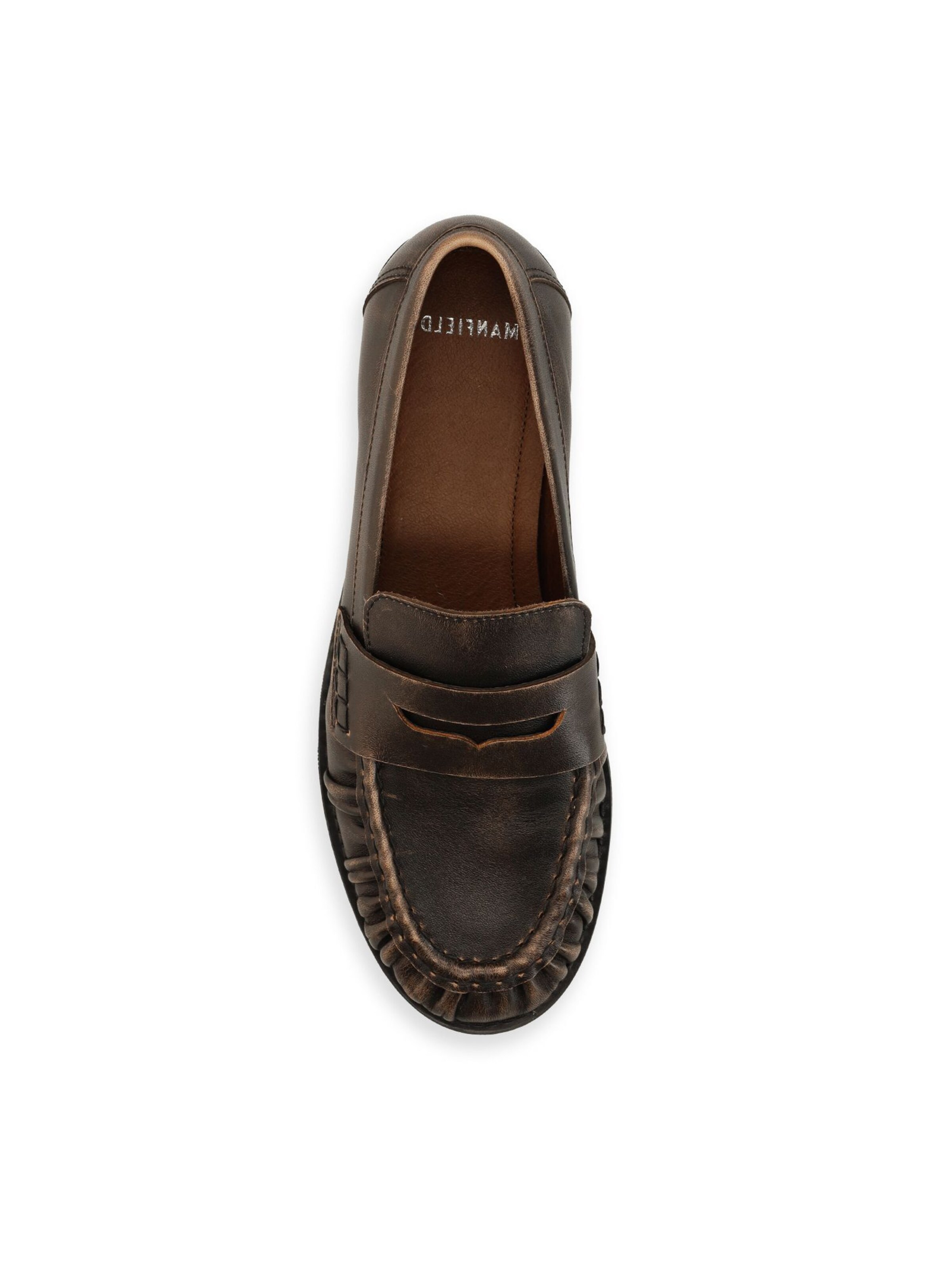 Mocassin MANFIELD en marron